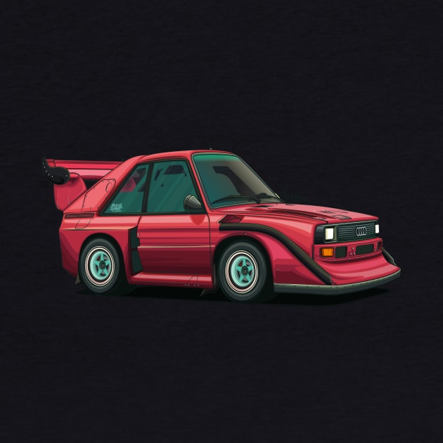 Sport S1 E2 Rally Group B by Mario Ramos Rally Art